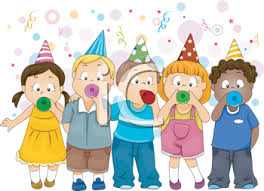 Iclipart Royalty Free Clipart Image Of Children Celebrating The New Year New Year Clipart New Year Printables Children Images