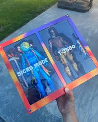 You can buy this outfit in the fortnite item shop. Travis Scott Cactus Jack Fortnite 12 Quot Action Figure Duo Set On The Account Instagram Of Stockxcollectibles Spotern