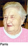 Marie Parris Obituary (2009)