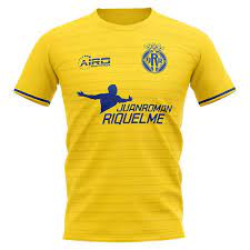 El centrocampista aragonés repasa su etapa como futbolista del villarreal en una distendida charla con marcos senna. 2020 2021 Villarreal Juan Roman Riquelme Concept Football Shirt Fruugo De