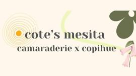 cote's mesita: community dinner at copihue