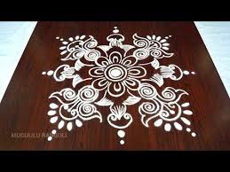 Easy Rangoli Designs Big Rangoli Designs Best Big Rangoli Circle Rangoli Pattern Youtube Easy Rangoli Designs Simple Rangoli Rangoli Designs