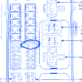 Do i have to remove the changer. Chrysler Sebring 2004 Distribution Center Fuse Box Block Circuit Breaker Diagram Carfusebox