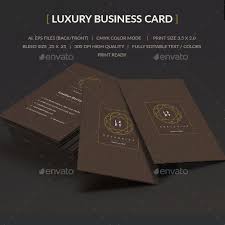 Natural cream uncoated business cards. Luxury Business Card Graphics Designs Templates