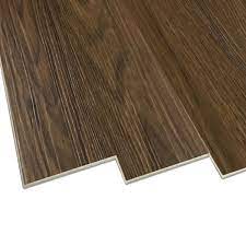 Offered in tile, plank, and sheet formats, vinyl flooring boasts realistic visuals, easy installation, and a high level of comfort. Duraclic Black Walnut 6 Mm Luxury Vinyl Plank Flooring 7 1 In W X 48 In L Lowe S Canada