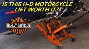 Harley Davidson Motorcycle Lift Review Youtube