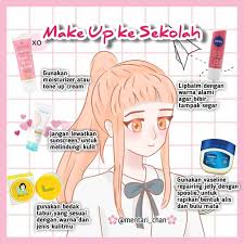 Ini Nih Make Up Biar Segar Ke Sekolah Sekolah Tuh Bukan Buat Gaya An Yah F Beauty Skin Care Routine Recommended Skin Care Products Skin Care Routine Steps