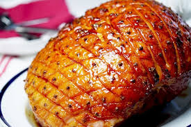Maple Honey Mustard Glazed Ham Recipe Honey Glazed Ham Ham Glaze Recipe Ham Glaze