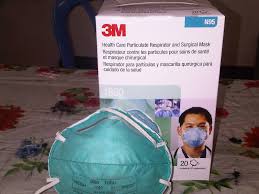 It is disposable and fluid resistant to splash and spatter of blood and other infectious material. 3m 1860 Mask N95 Surgical Respirator Covid Filter Mask