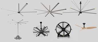 A fan with a greater diameter than 60 (152cm) we classify as a large ceiling fan. High Volume Low Speed Fans Hvls Fans