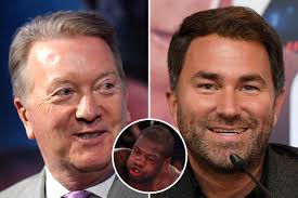Frank Warren brands rival Eddie Hearn's comments