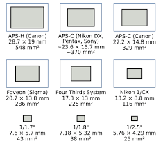 Behind The Lens When It Comes To A Cameras Sensor Size