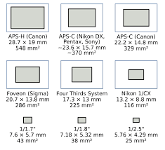 behind the lens when it comes to a cameras sensor size