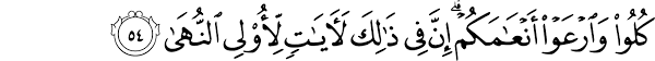 Namun dalam pergaulan bermasyarakat umat muslim dan non. Surat Taha 20 54 The Noble Qur An Ø§ÙÙØ±Ø¢Ù Ø§ÙÙØ±ÙÙ