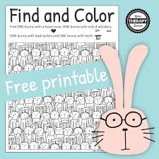 Your jigsaw puzzle will come in a box with your selected photo printed on the lid. Cute Bunny Coloring Page And Puzzle Your Therapy Source