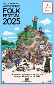Program for Anchorage Folk Festival 2025—January 2025