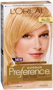If your hair is not naturally golden blonde in color, you might have to dye it. L Oreal Superior Preference 9g Light Golden Blonde 1 Each Pack Of 2 Walmart Com Walmart Com