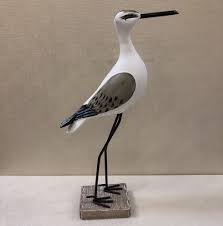 The most common home interiors bird material is paper. Wooden Bird Figurine White Shore Bird 14 5in