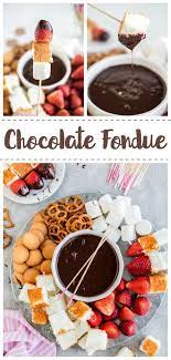 Easy Chocolate Fondue Recipe Chocolate Fondue Recipe Easy Chocolate Fondue Recipe Dessert Fondue
