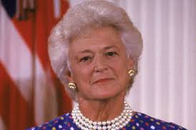 Resultado de imagen de Barbara bush