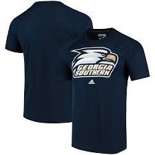 Georgia state became a university in 1969). Georgia Southern Eagles Adidas School Logo Ultimate T Shirt Navy