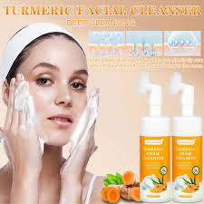 Amazon.com: Joanssore 2Pcs Turmeric Facial Cleanser, Turmeric Face Wash,  Turmeric Foaming Cleanser, Foaming Face Wash, Tumeric Face Wash, Turmeric  Wash Facial Cleanser, Deep Clean and Firm Pores, 5.28 Fl.Oz/1Pcs : Beauty &
