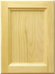 modern kitchen designs: pine cabinet doors