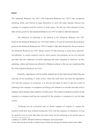 Read this essay on industrial relations malaysia. Industrial Relations Issue 3 Pages Studocu