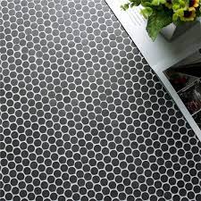 Check spelling or type a new query. 12 7mm Small Matte Black Penny Mosaic Floor Tiles Wholesale Penny Round Tiles Penny Round Tile Floor Penny Round Tile Bathroom
