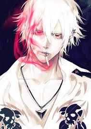 By pulling heroic second wind one after another, inugami's hair turned white, his werewolf form also became white, it. çµ On White Hair Anime Guy Cute Anime Guys Character Cute766