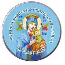 Daí a todos a alegria de caminhar na consciente e leia mais16 igrejas redentoristas dedicadas a nossa senhora do perpétuo socorro100 anos da novena perpétua em 2022como rezar a novena. Latinha De Nossa Senhora Do Perpetuo Socorro Sjo Artigos Religiosos