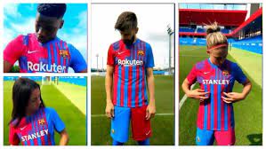 La versión de este barça 2021 deslumbra. Fc Barcelona La Liga Barcelona Release 2021 22 Kit More Than A Shirt Marca