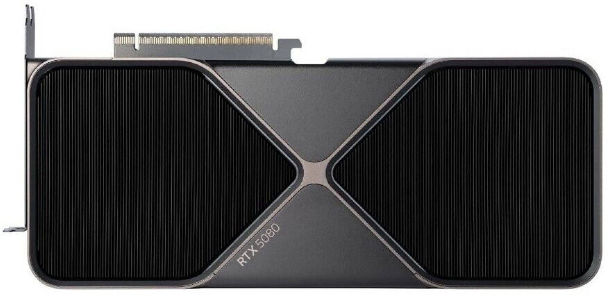 NVIDIA GeForce RTX 5080 Founders Edition 16GB GDDR7 Gun Metal Graphics Card