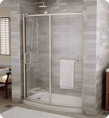 Discover paris point zero in paris, france: Fleurco Frmbf60 Forte Roma Bowfront Curved Shower Door And Panel Bathroom Remodel Shower Bathroom Shower Doors Shower Doors