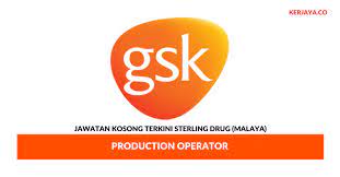 Sterling drugs (malaya) sdn bhd (gsk). Sterling Drug Malaya Production Operator Kerja Kosong Kerajaan