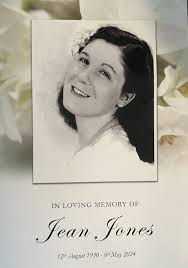 This week we said a very sad goodbye to the very much loved Jean Jones, my  nan, Jeanette's mum, and a huge part of our dance school and it's history.  Mrs Jones,