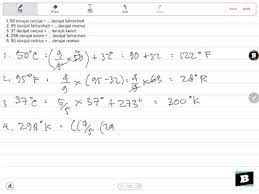 Maybe you would like to learn more about one of these? Menghitung Konversi Celcius Fahrenheit Dan Kelvin Youtube