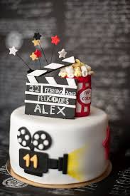 Cinema Cake Movie Cakes Film Cake Movie Theme Cake