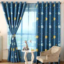 modern star curtains for children blackout curtains for bedroom kid baby room darking curtains panel drapes childrens curtains kids room curtains baby room curtains