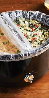 You Can Cook Two Dips At Once With This Genius Slow Cooker Hack Slow Cooker Hacks Cooking Recipes Crock Pot Cooking