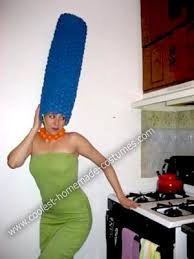 Coolest Homemade Marge Simpson Costume Simpsons Costumes Marge Simpson Costume Costumes