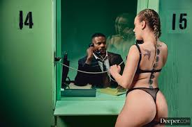 Interracial anal dicking with hot Anna Claire Clouds and Jason Luv 16 photos