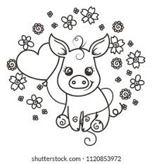 Rainbow rangers coloring pages 12. Cute Cartoon Pig Coloring Pages T14 Coloring Pages Wirecontract