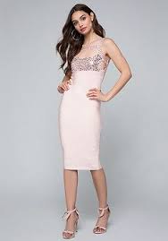 Bebe Embellished Bandage Dress Dresses Bandage Dress Fashion
