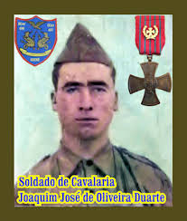 HONRA E GLÓRIA: Joaquim José de Oliveira Duarte, Soldado de Cavalaria, n.º  139/63, da CCav487/BCav490: Cruz de Guerra de 1.ª classe e Louvor Colectivo