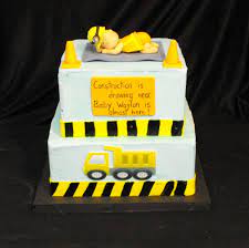 Construction Theme Baby Shower Cake Construction Baby Shower Construction Baby Shower Theme Boy Baby Shower Food