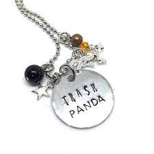 Trash Panda Rocket Raccoon Necklace Galaxy Jewelry Rocket Raccoon Gaurdians Of The Galaxy