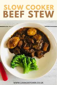Easy Slow Cooker Beef Stew Recipe Slow Cooker Beef Stew Slow Cooker Beef Slow Cooker Recipes Beef