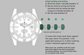 File type pdf how to manually wind a rolex submariner wind your rolex. How To Set The Time And Date On Your Rolex Everest Horology Products