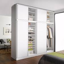 引き戸間仕切りワードローブ ハンガー 棚 幅118cm 通販 ディノス 引き戸 間仕切り 収納 住宅